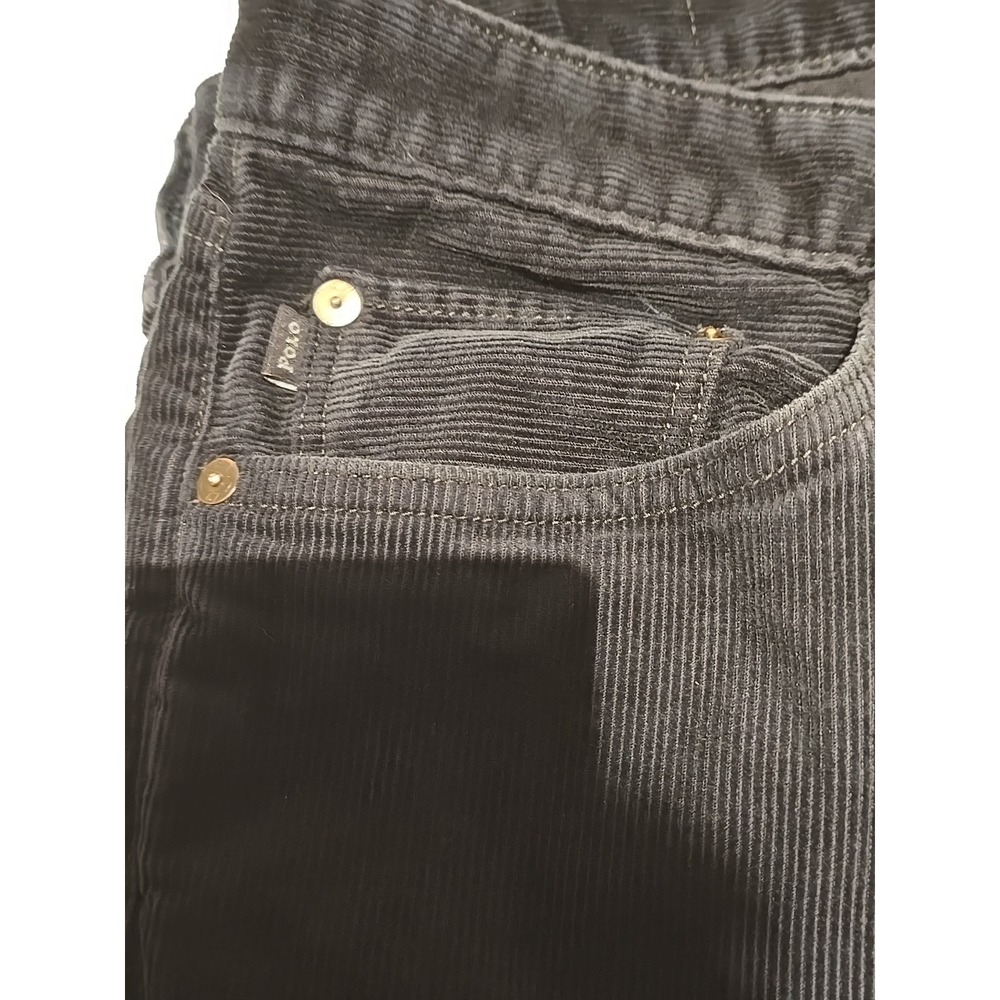 Polo Ralph Lauren Men's Slim Fit Corduroy Pants, 33x32, Navy Blue, Cotton. - Picture 2 of 9